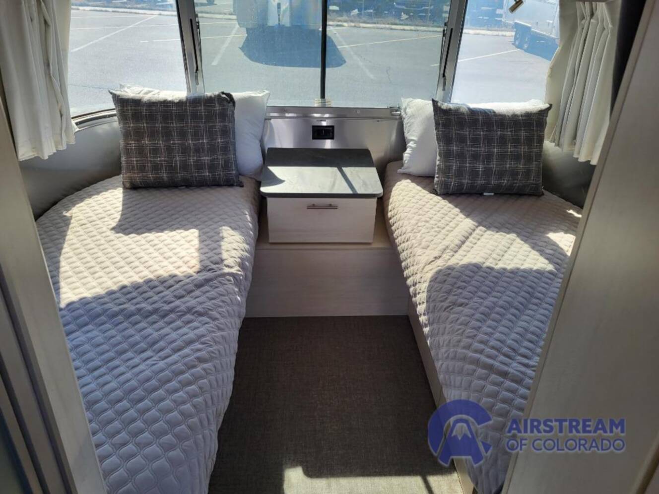 A photo of this 2026 Airstream Flying Cloud 25FB Twin Hatch