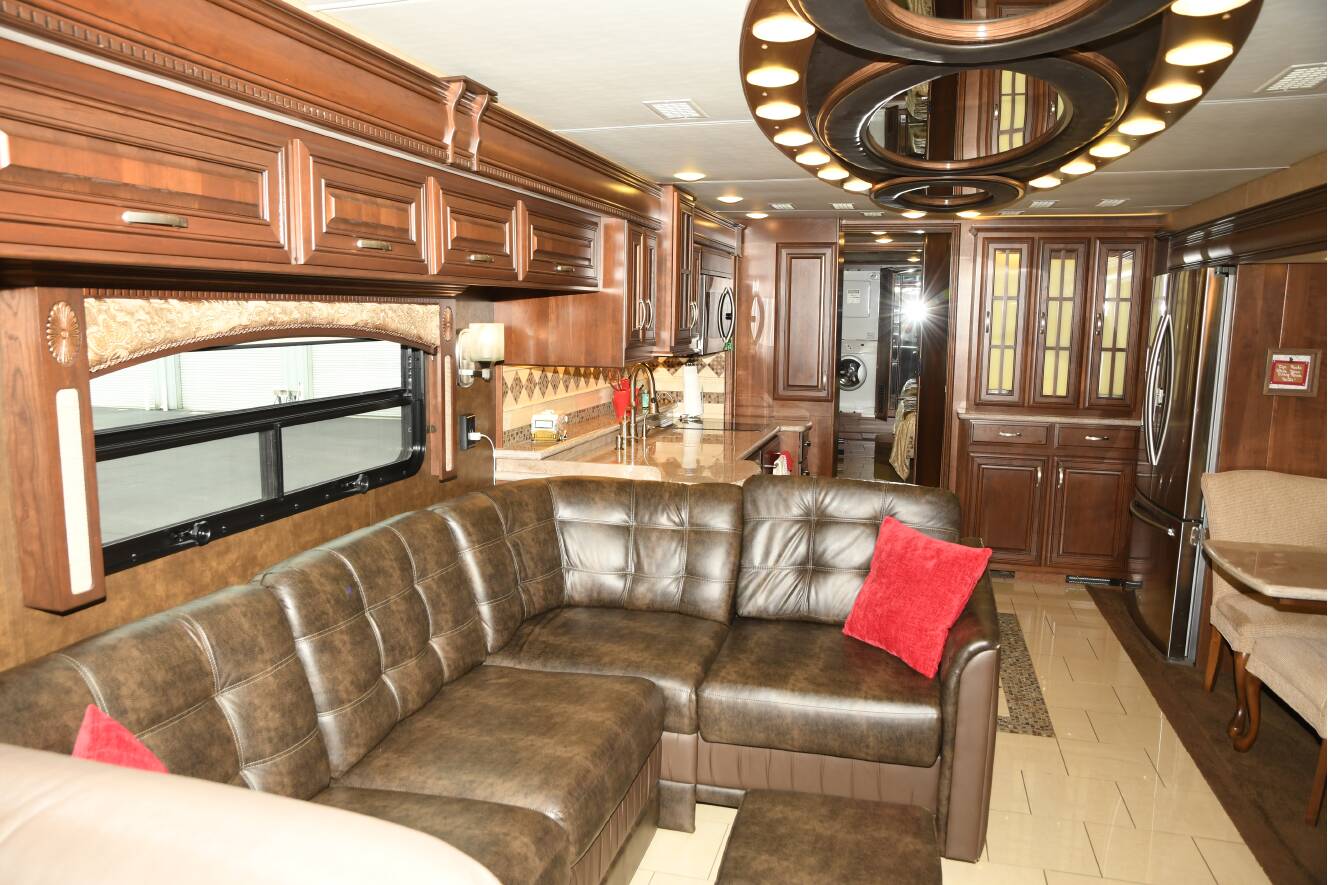 A photo of this 2015 Entegra Coach ANTHEM 42DEQ
