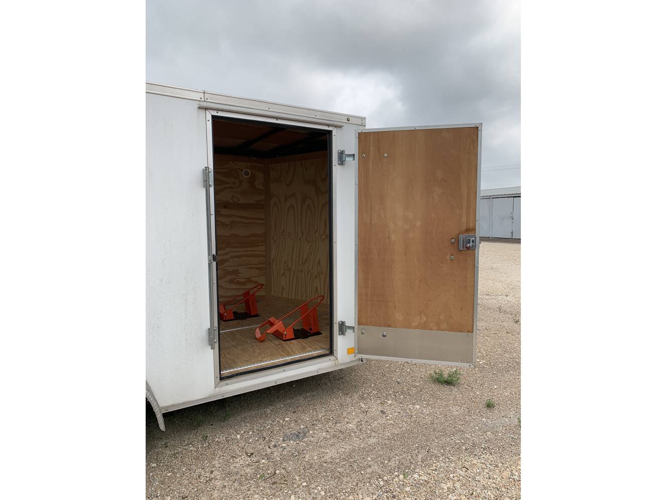 A photo of this 2018 Cargo Mate Enclosed Trailer