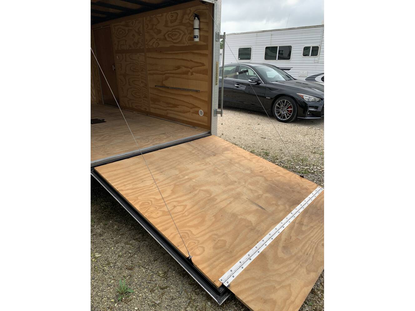A photo of this 2018 Cargo Mate Enclosed Trailer