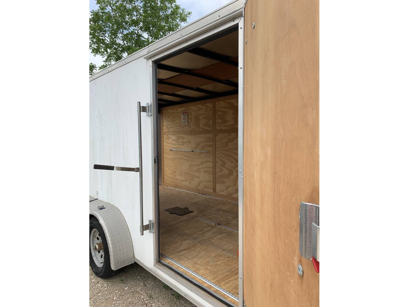 A photo of this 2018 Cargo Mate Enclosed Trailer