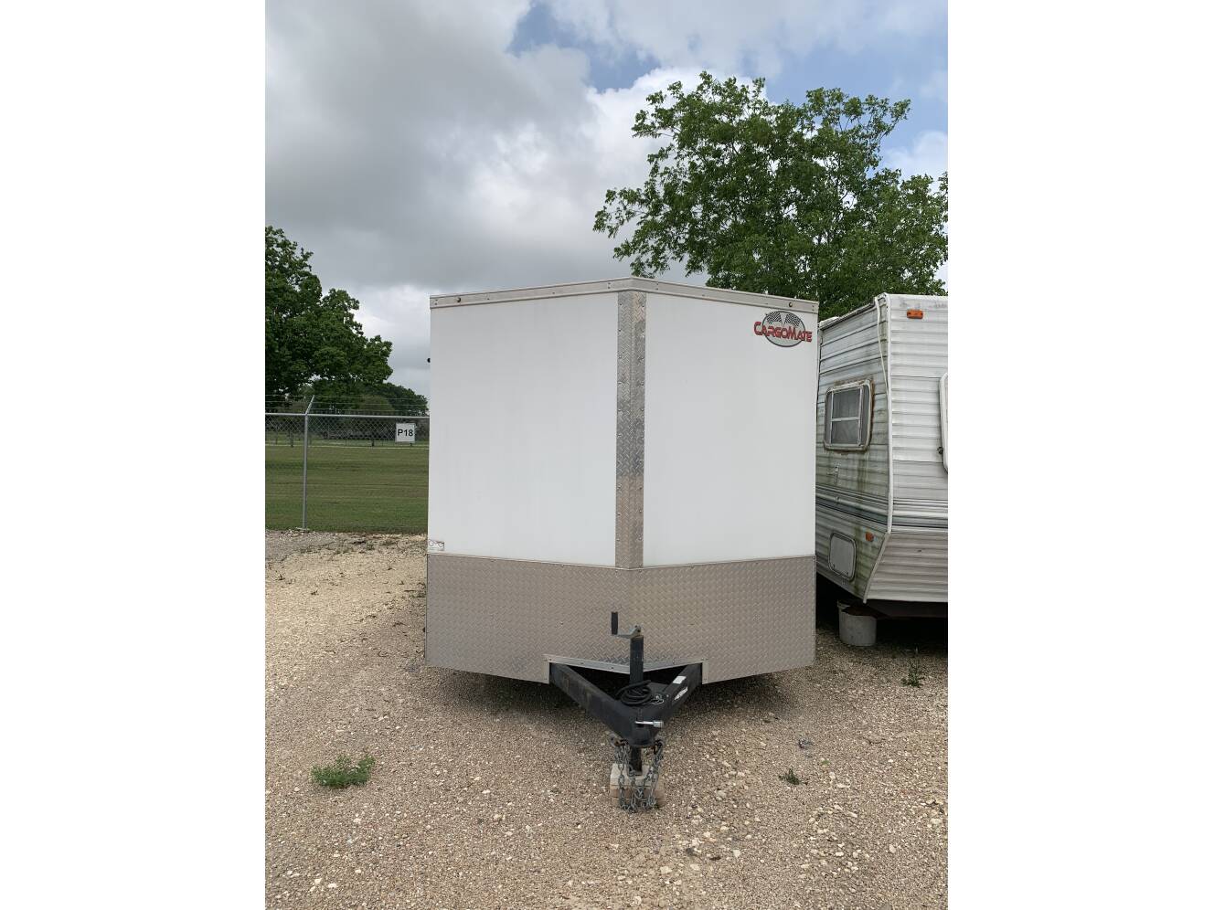 A photo of this 2018 Cargo Mate Enclosed Trailer