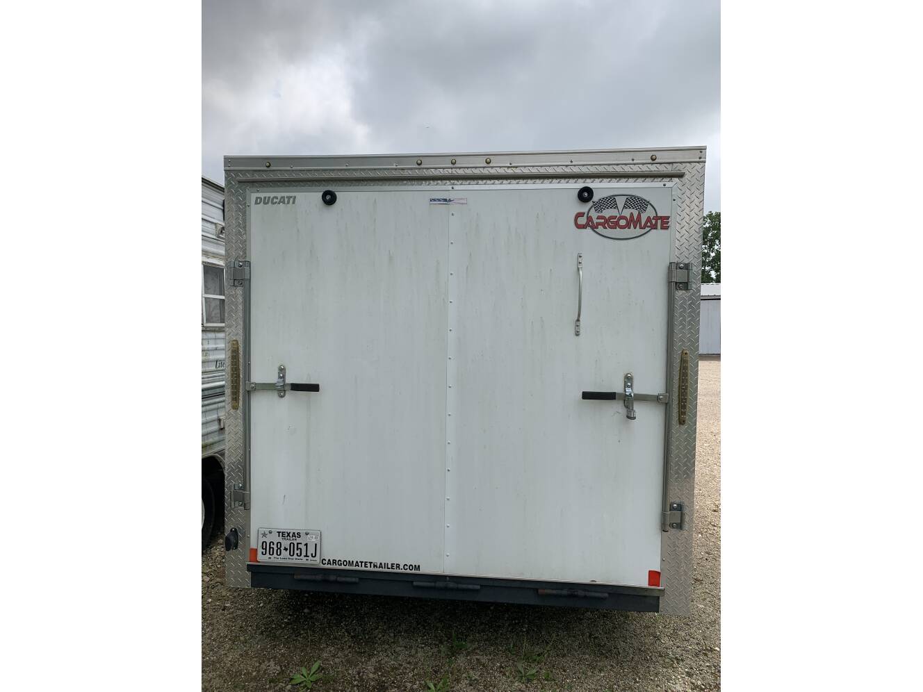 A photo of this 2018 Cargo Mate Enclosed Trailer