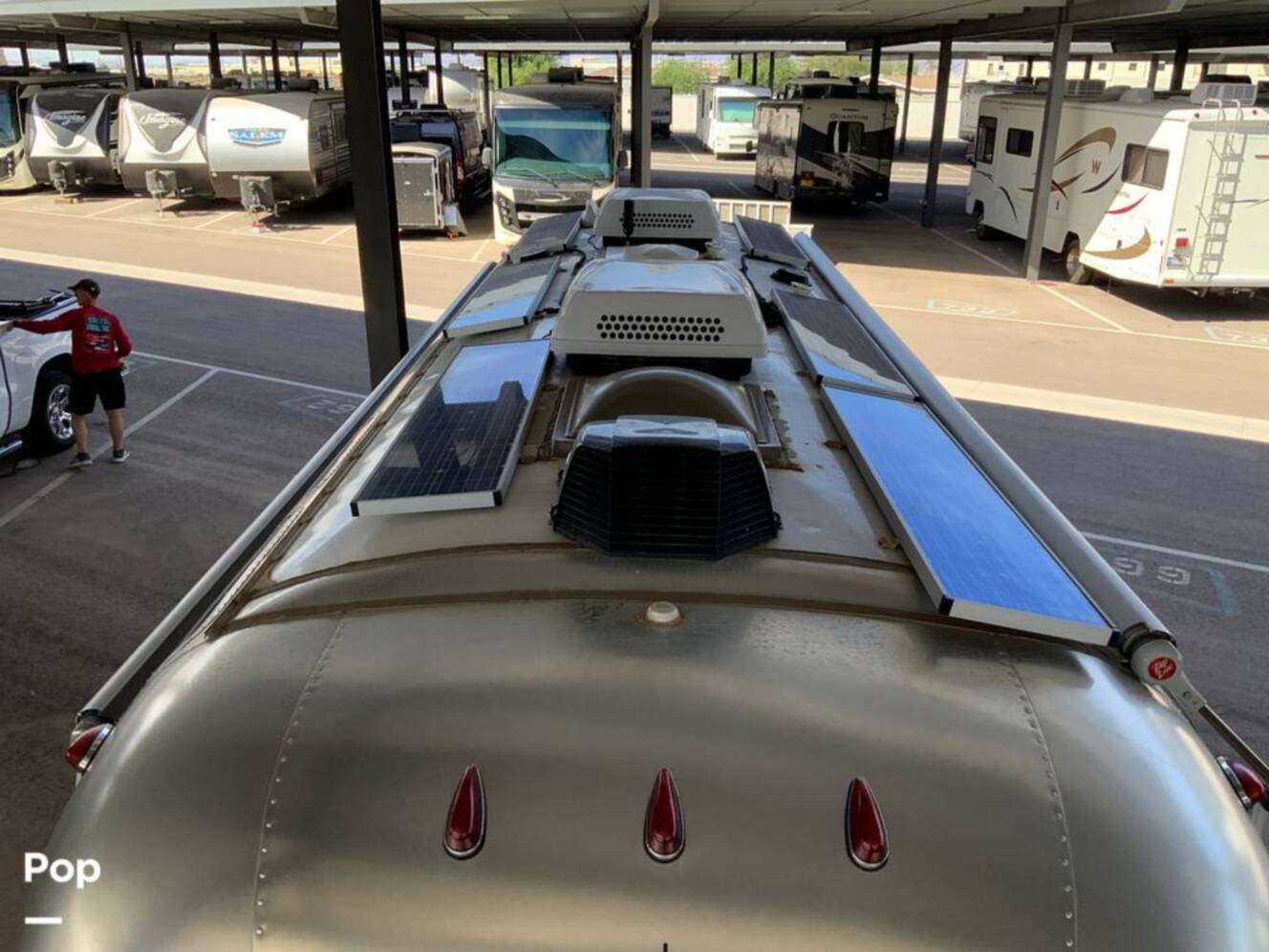 A photo of this 2021 Airstream Globetrotter 27FB Queen