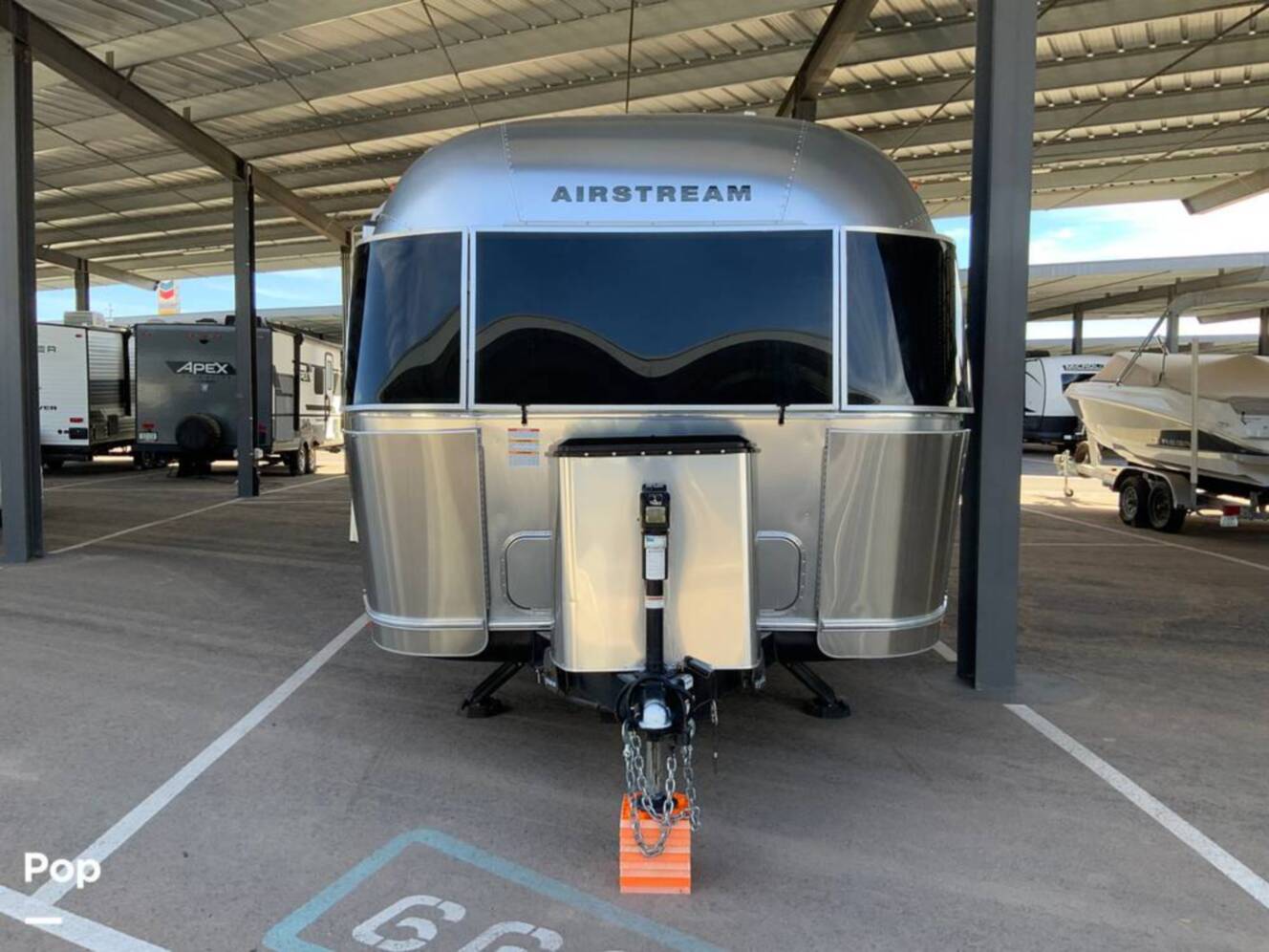 A photo of this 2021 Airstream Globetrotter 27FB Queen