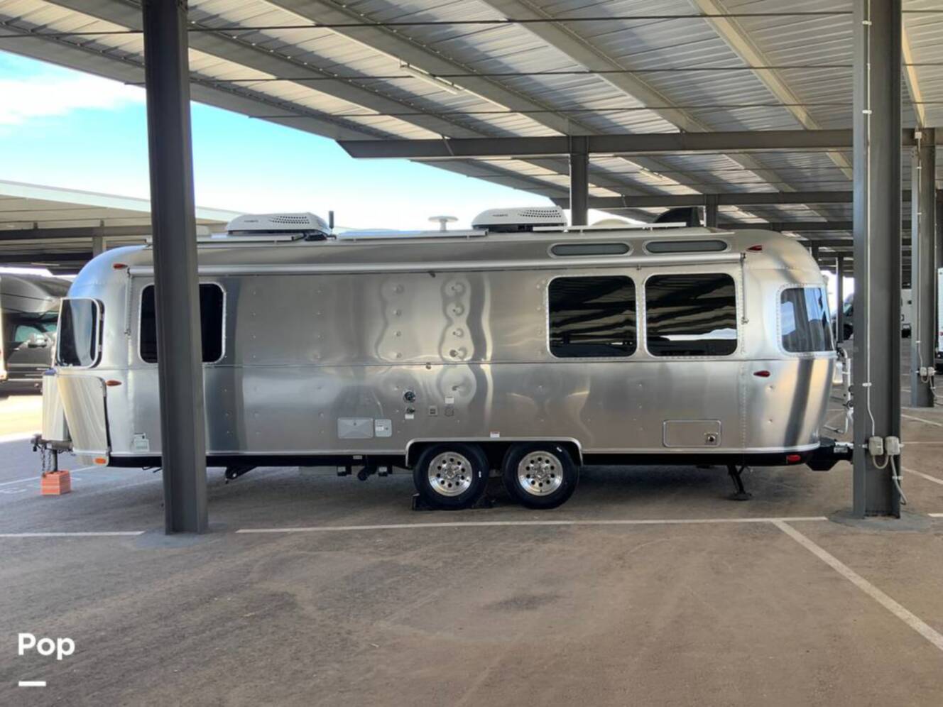 A photo of this 2021 Airstream Globetrotter 27FB Queen
