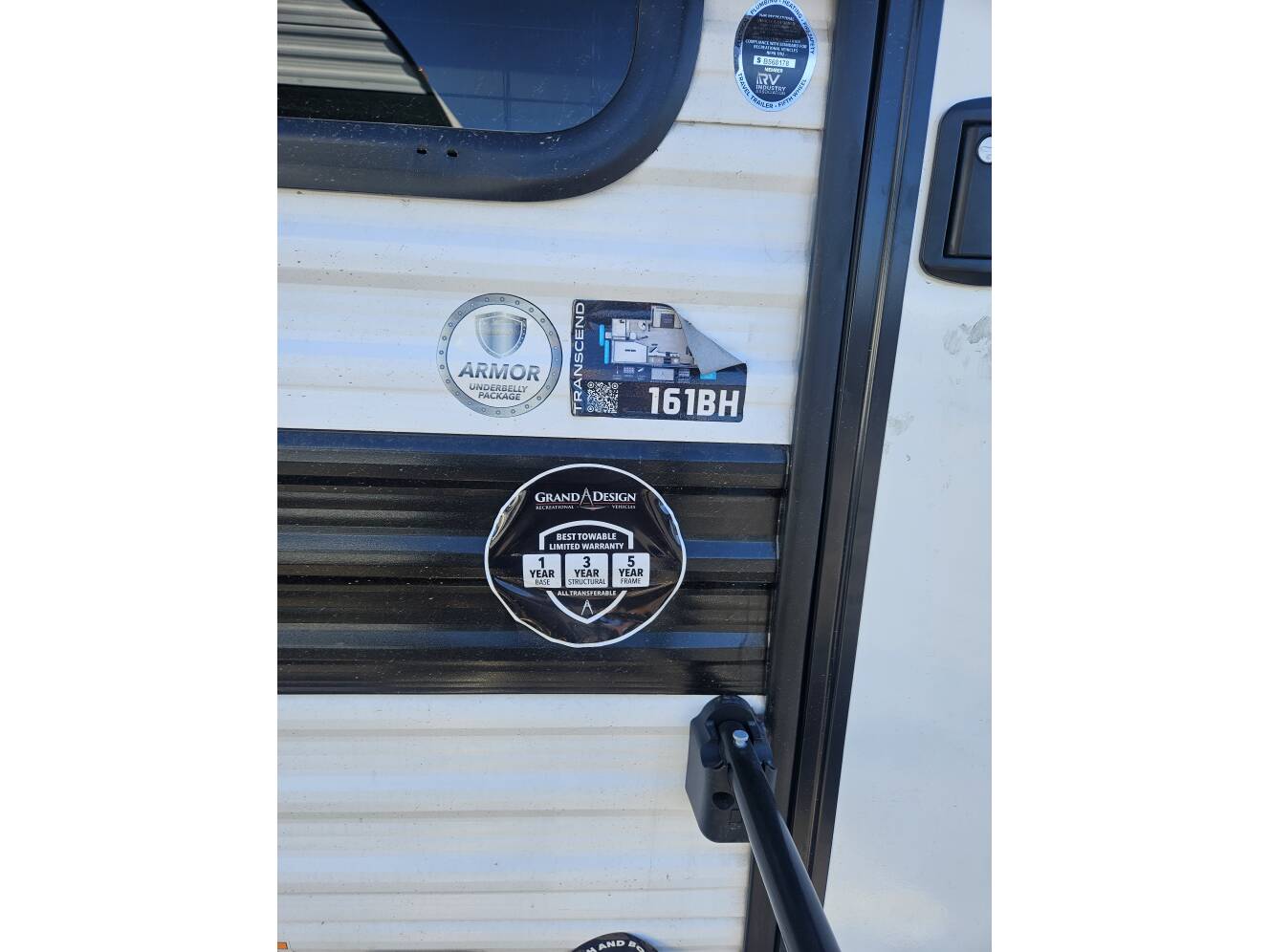 A photo of this 2026 Grand Design TRANSCEND ONE 161BH