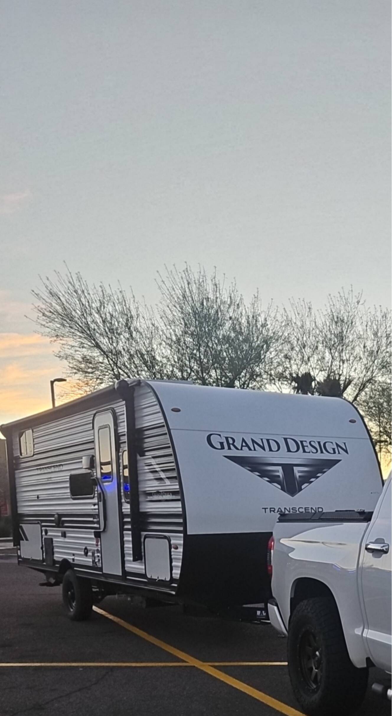 A photo of this 2026 Grand Design TRANSCEND ONE 161BH