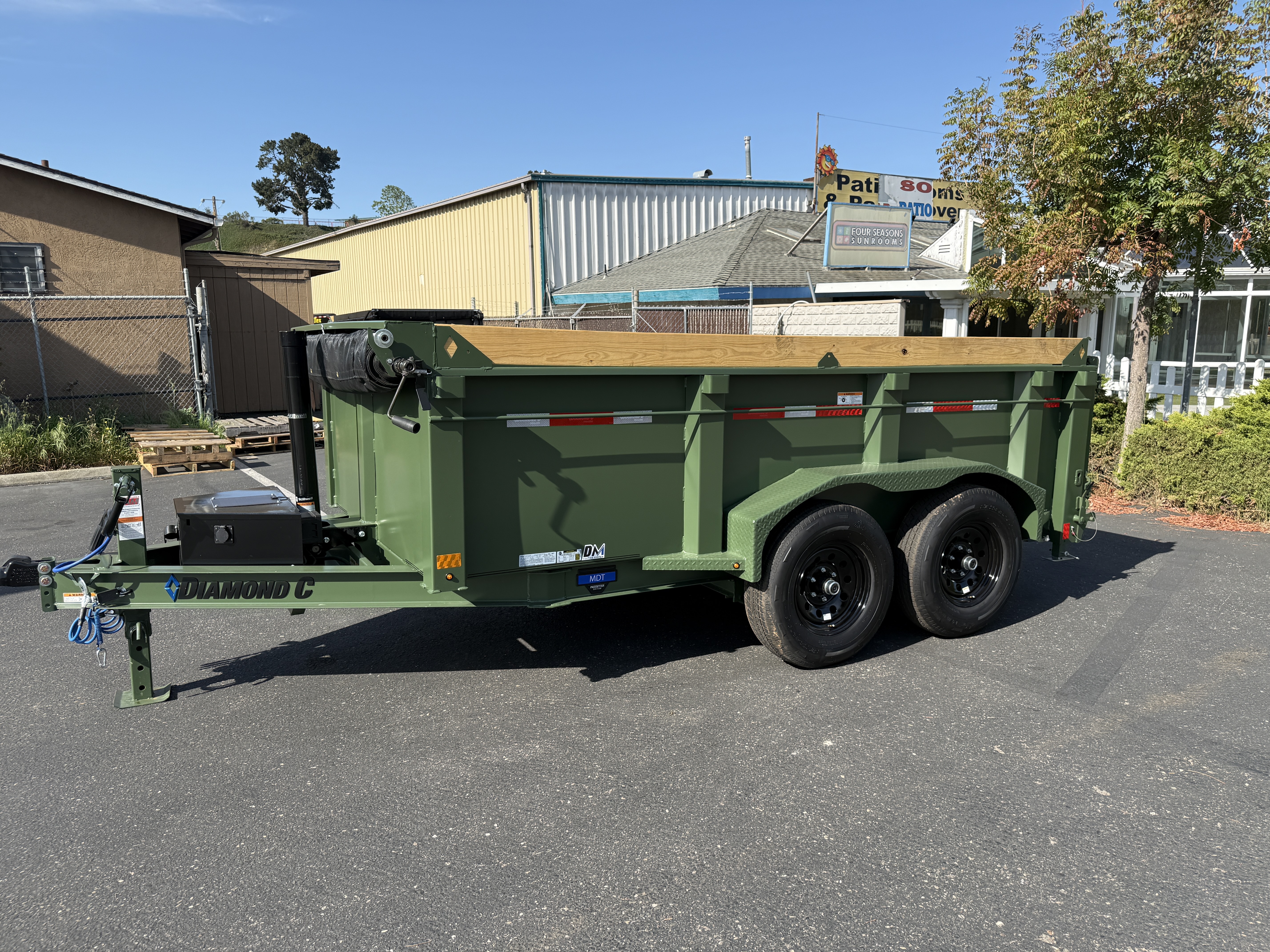 2026 DIAMOND C 6.5 X 12 MDT206 MEDIUM DUTY DUMP TRAILER in Arroyo Grande, CA