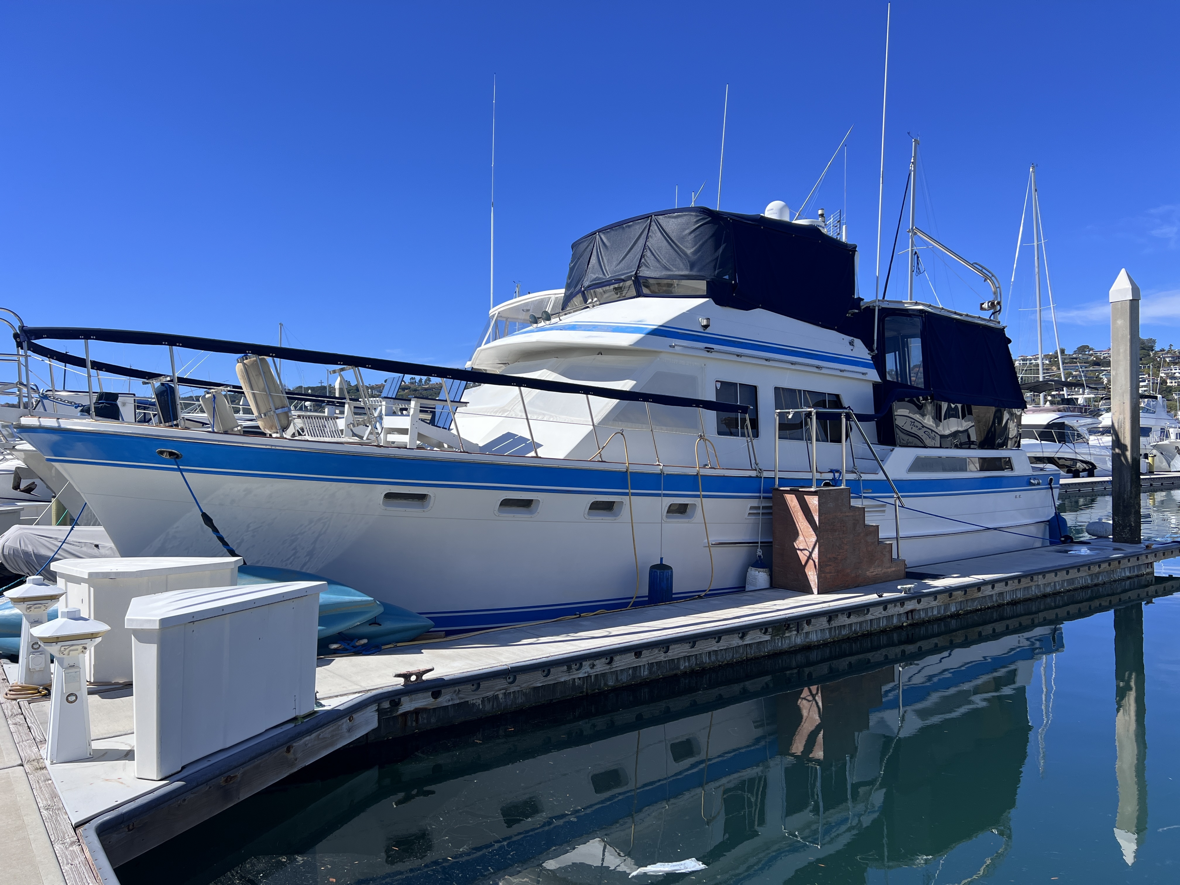 1984 Kha Shing Cockpit Motor Yacht in san diego CA