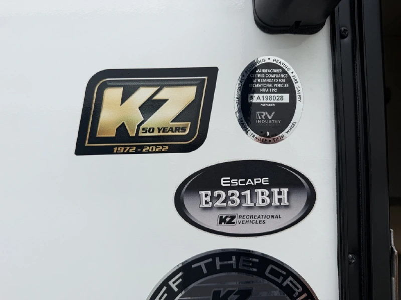 2022 K-Z ESCAPE E231BH
