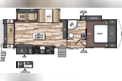 2018 Forest River SALEM HEMISPHERE HYPER LYTE 29RLSHL in port orange FL