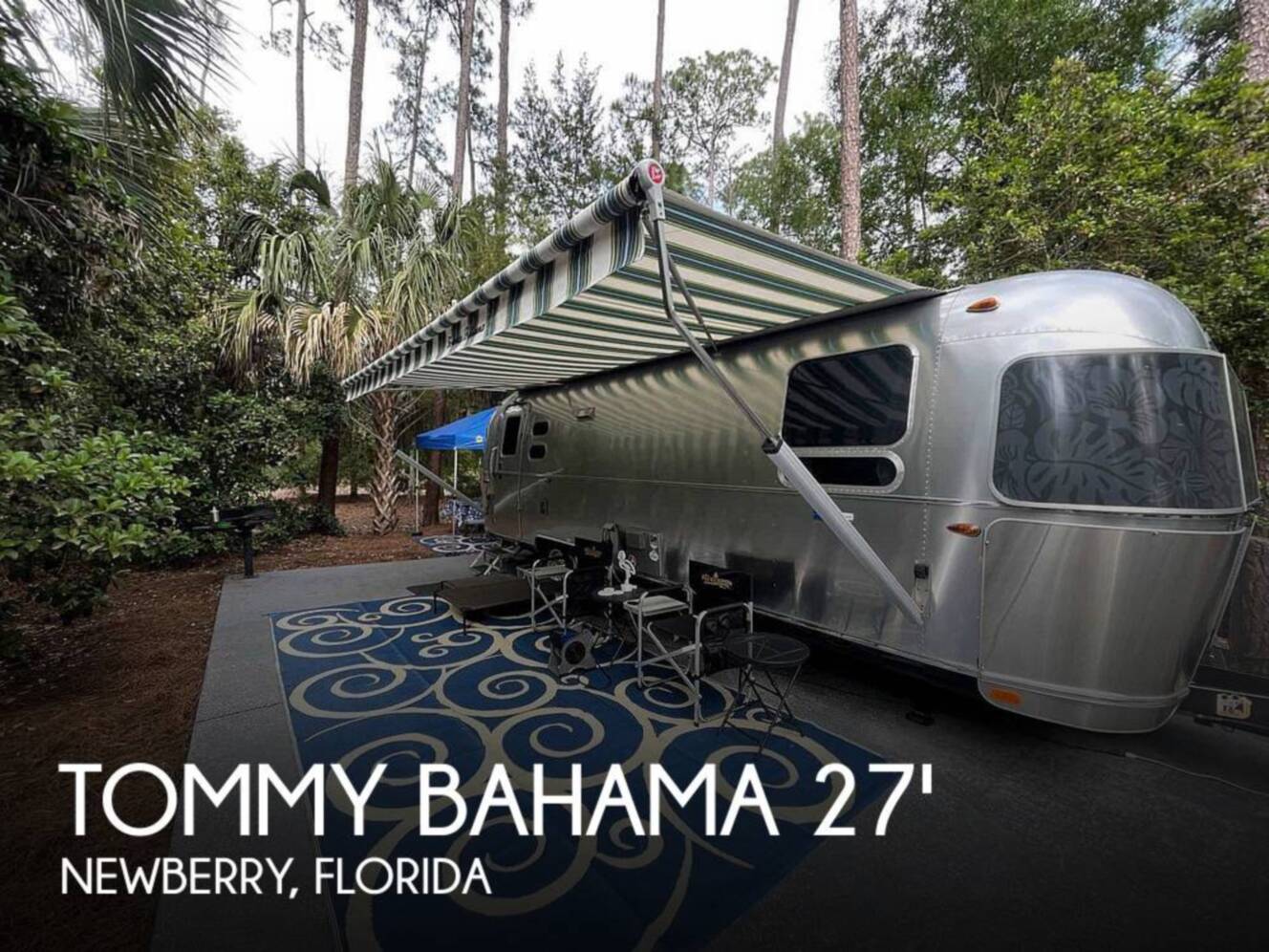 A photo of this 2017 Airstream Tommy Bahama 27FB Special Edition