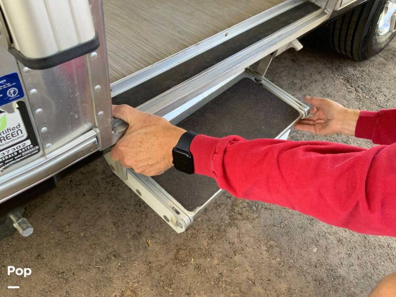 A photo of this 2021 Airstream Globetrotter 27FB Queen
