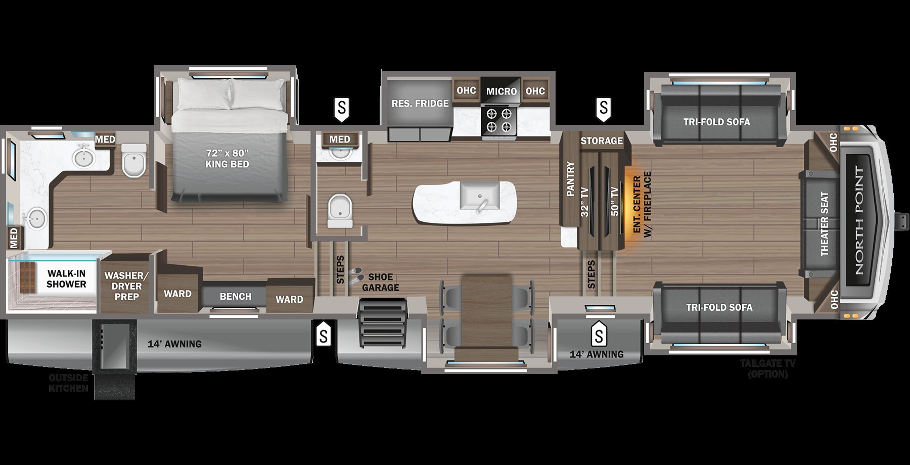 2023 Jayco NORTH POINT 382FLRB RV
