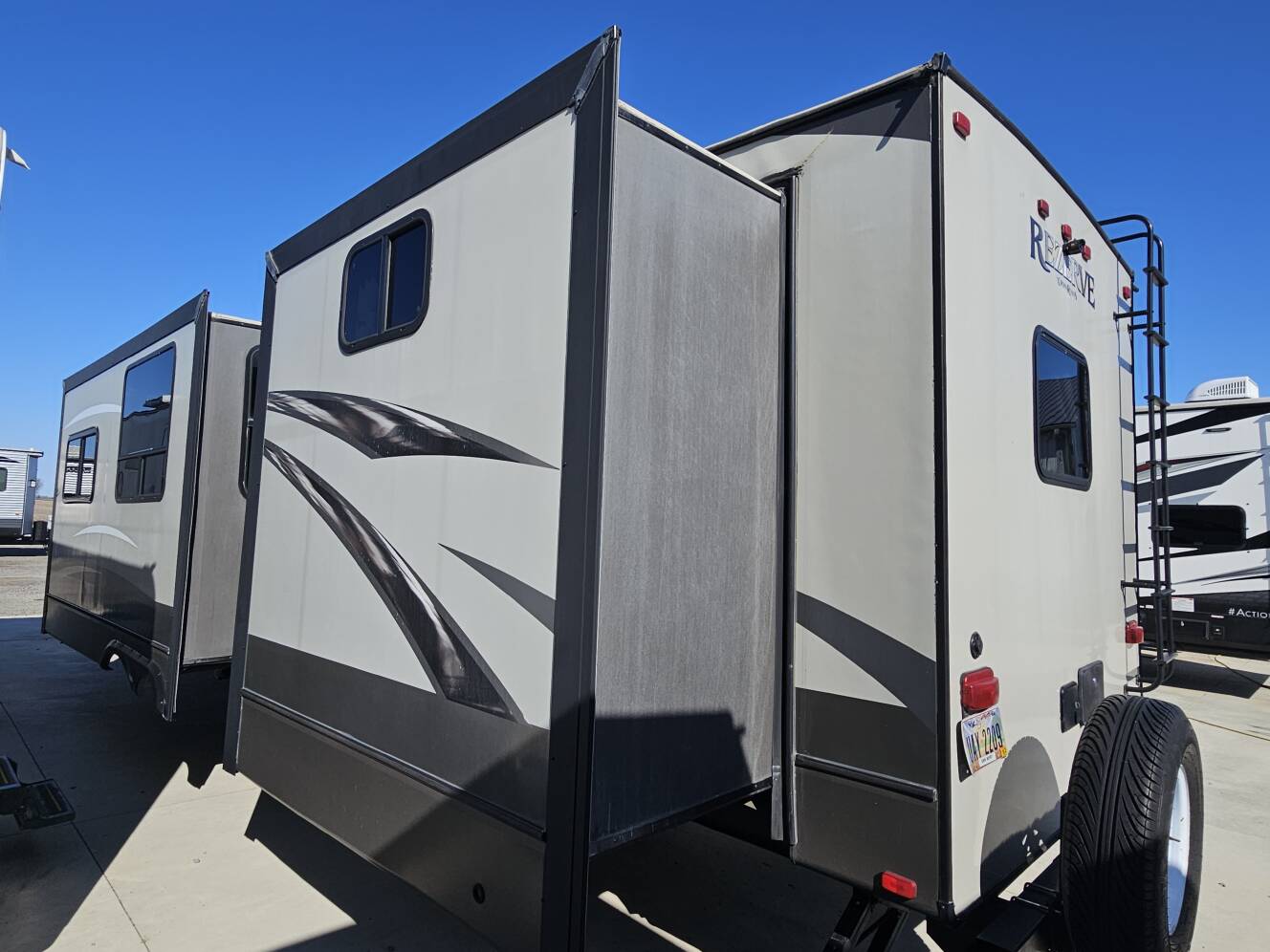 A photo of this 2016 Crossroads Rezerve Fifth Wheel RFZ36DB