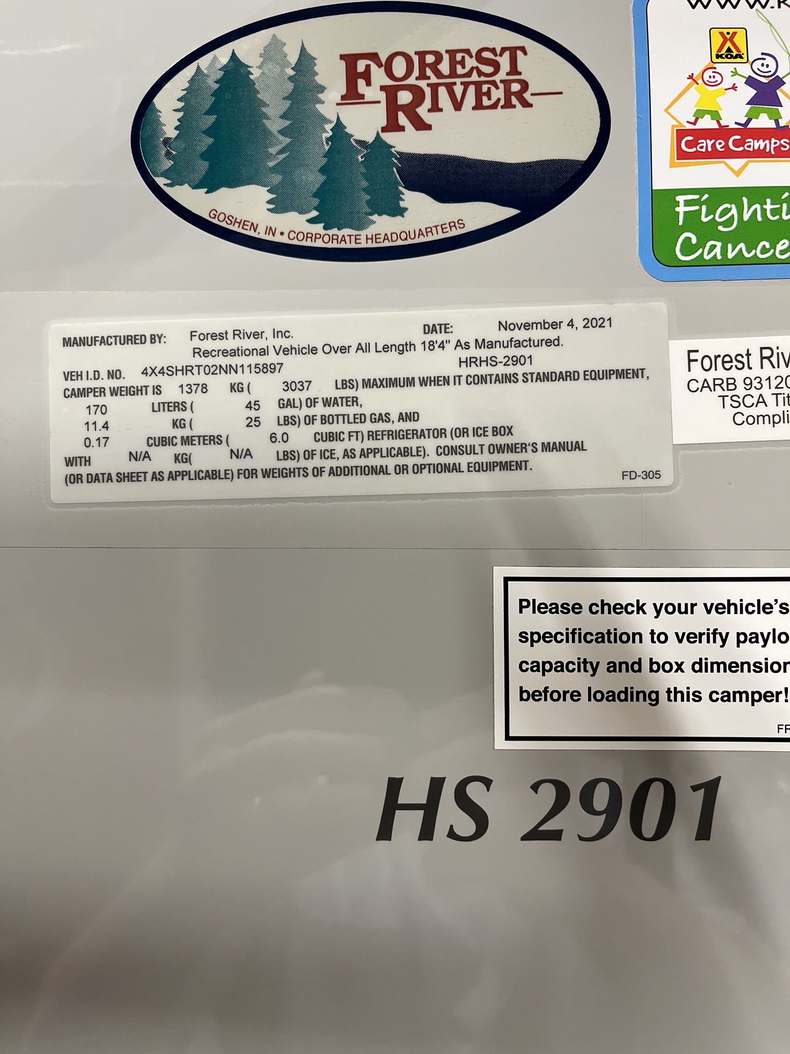 2022 Forest River PALOMINO HRHS-750 in enterprise AL