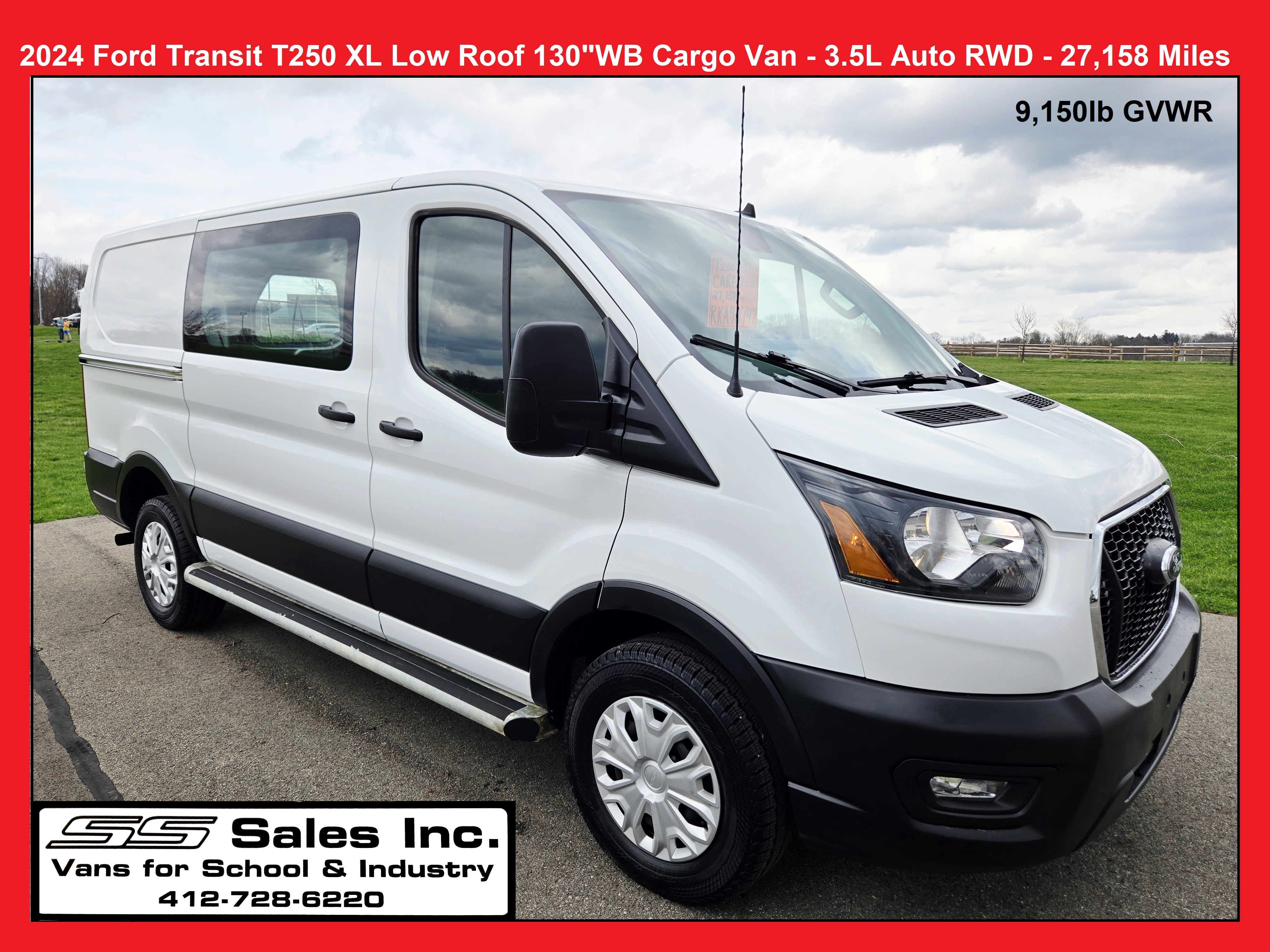 2024 FORD TRANSIT 250 in Allison Park, PA