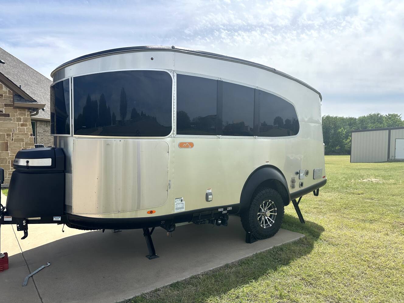 A photo of this 2022 Airstream BASECAMP 20 X 20NB