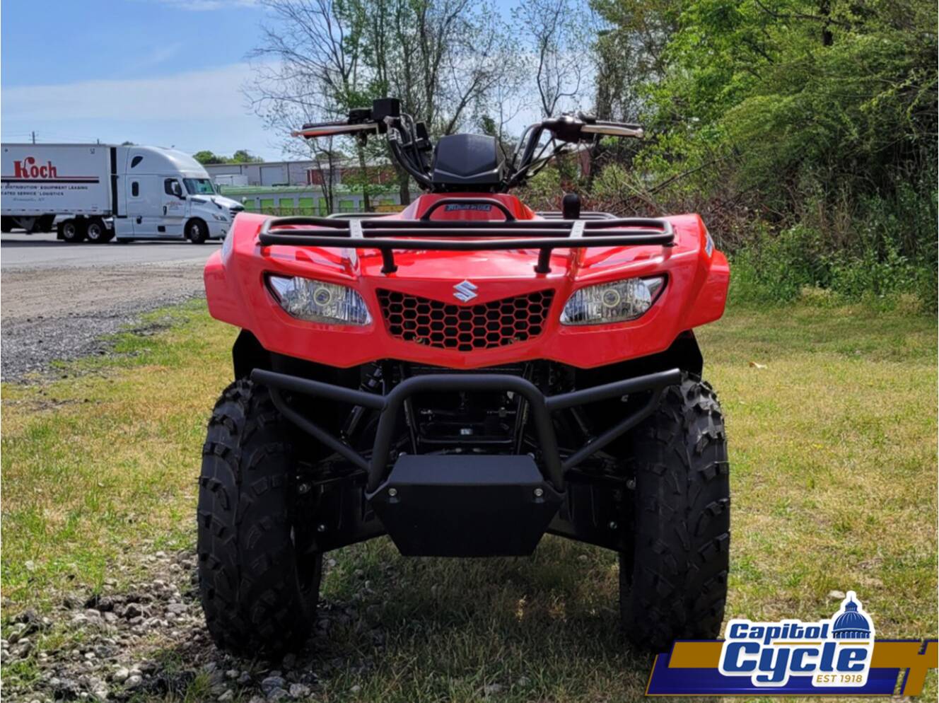A photo of this 2025 Suzuki KingQuad 400ASi