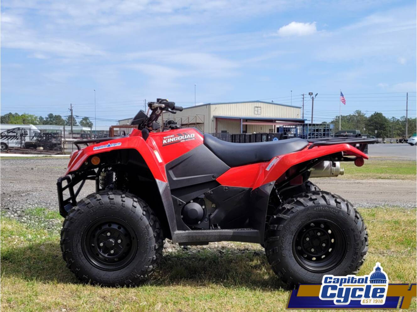 A photo of this 2025 Suzuki KingQuad 400ASi