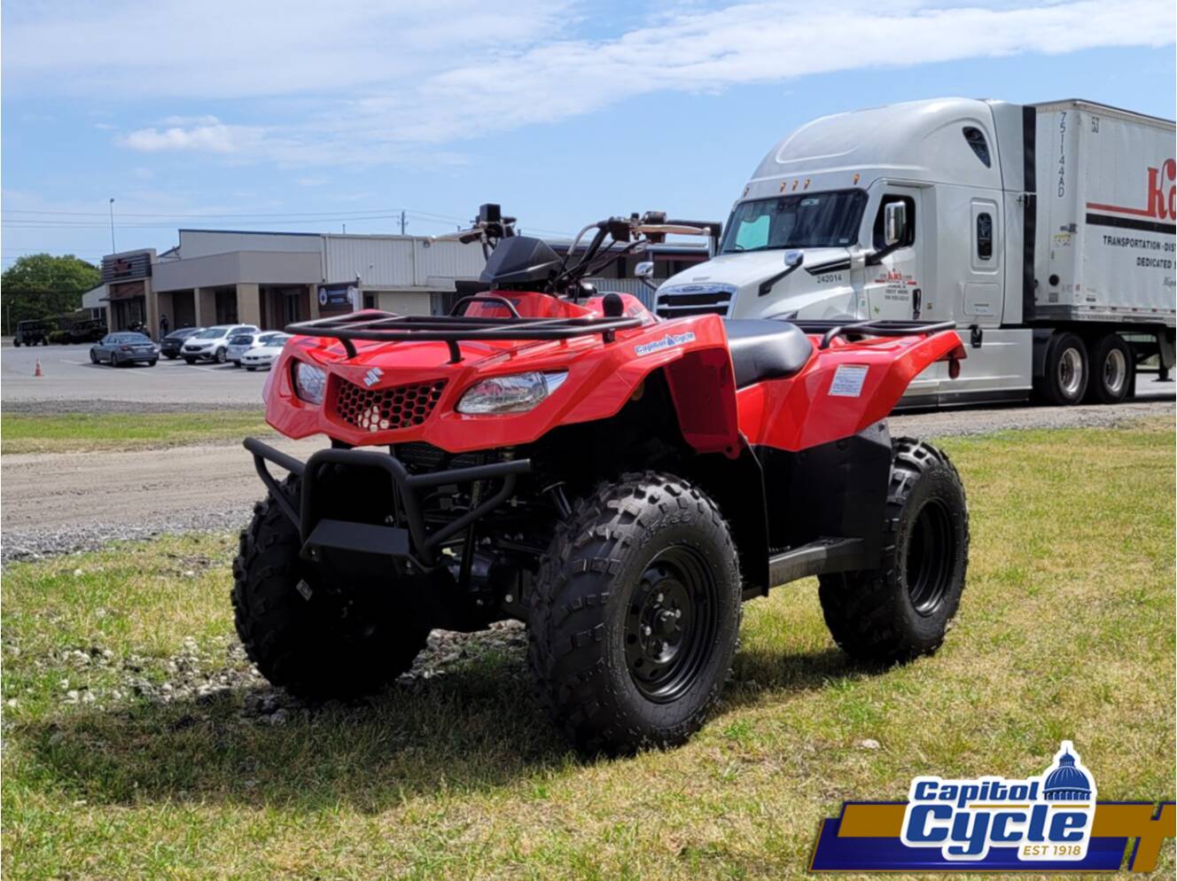 A photo of this 2025 Suzuki KingQuad 400ASi