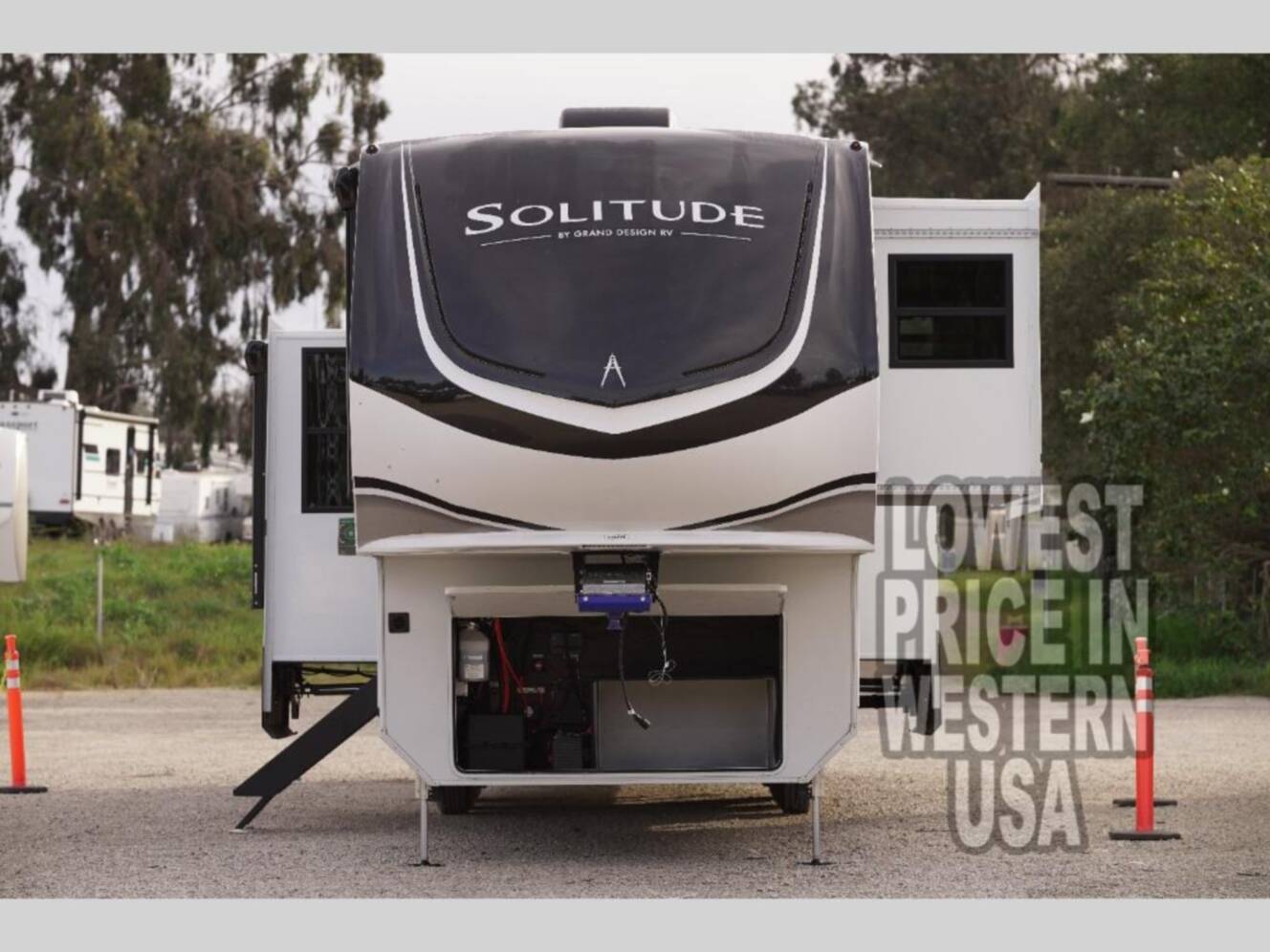 A photo of this 2026 Grand Design Solitude 414LJMJ