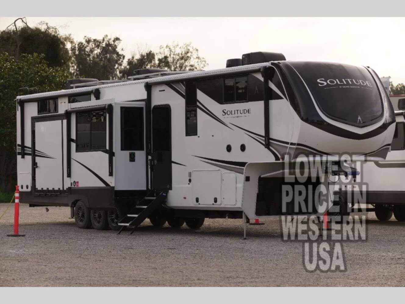 A photo of this 2026 Grand Design Solitude 414LJMJ