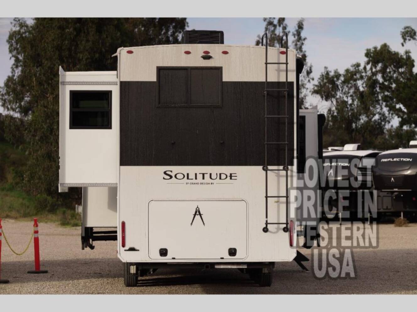 A photo of this 2026 Grand Design Solitude 414LJMJ