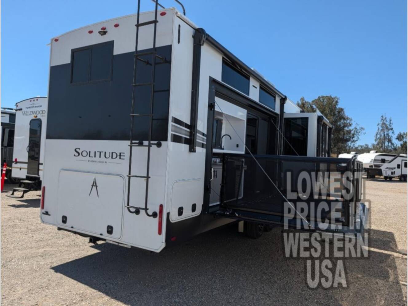 A photo of this 2026 Grand Design Solitude 414LJMJ