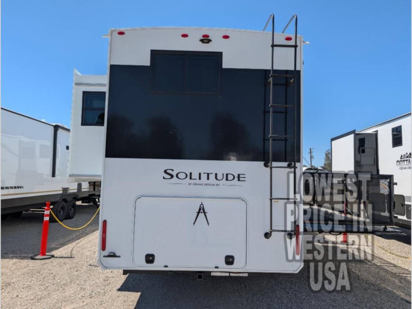 A photo of this 2026 Grand Design Solitude 414LJMJ