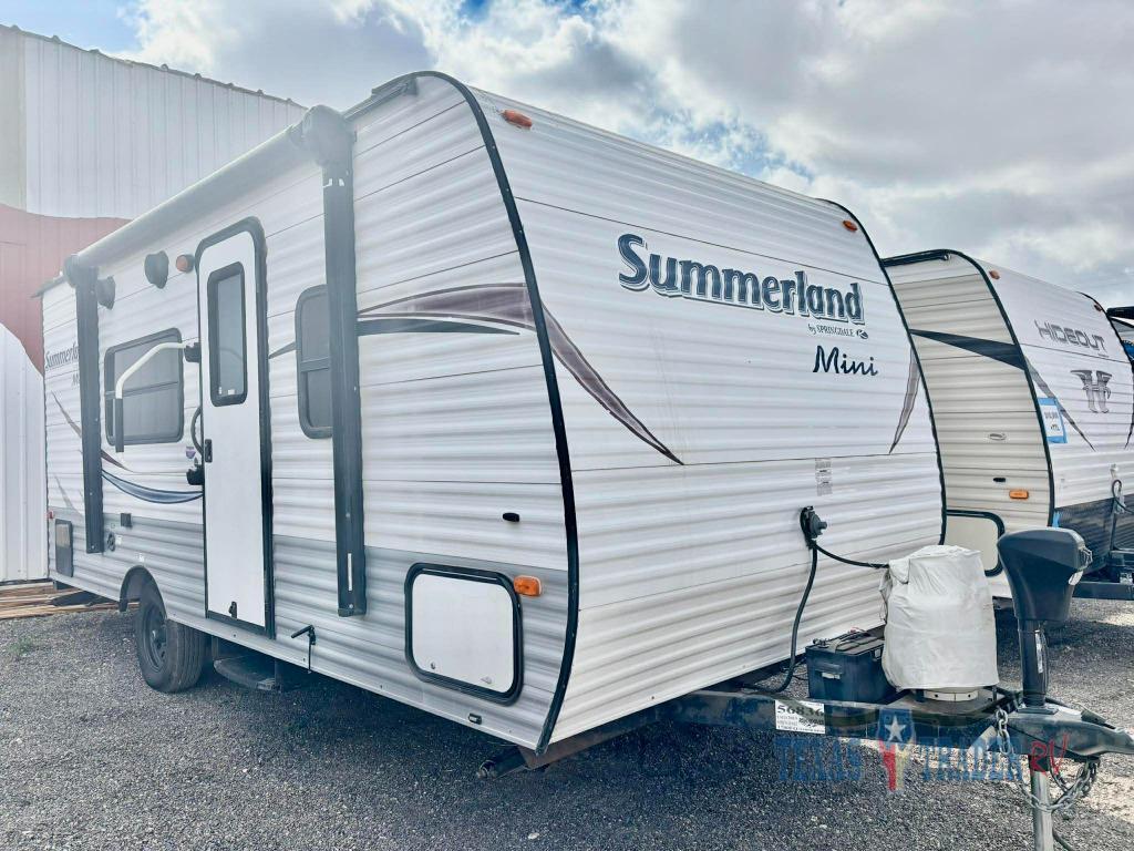 2015 Keystone Rv Summerland Mini 1700FQ in la feria TX