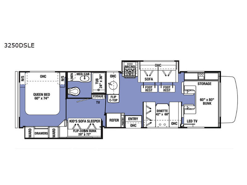 2019 Forest River Rv Sunseeker LE 3250DSLE Ford in bangor ME