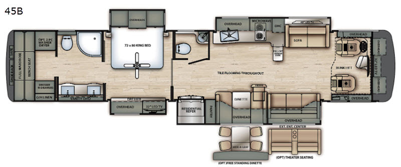 2020 Forest River Rv Berkshire XLT 45B in phoenix AZ