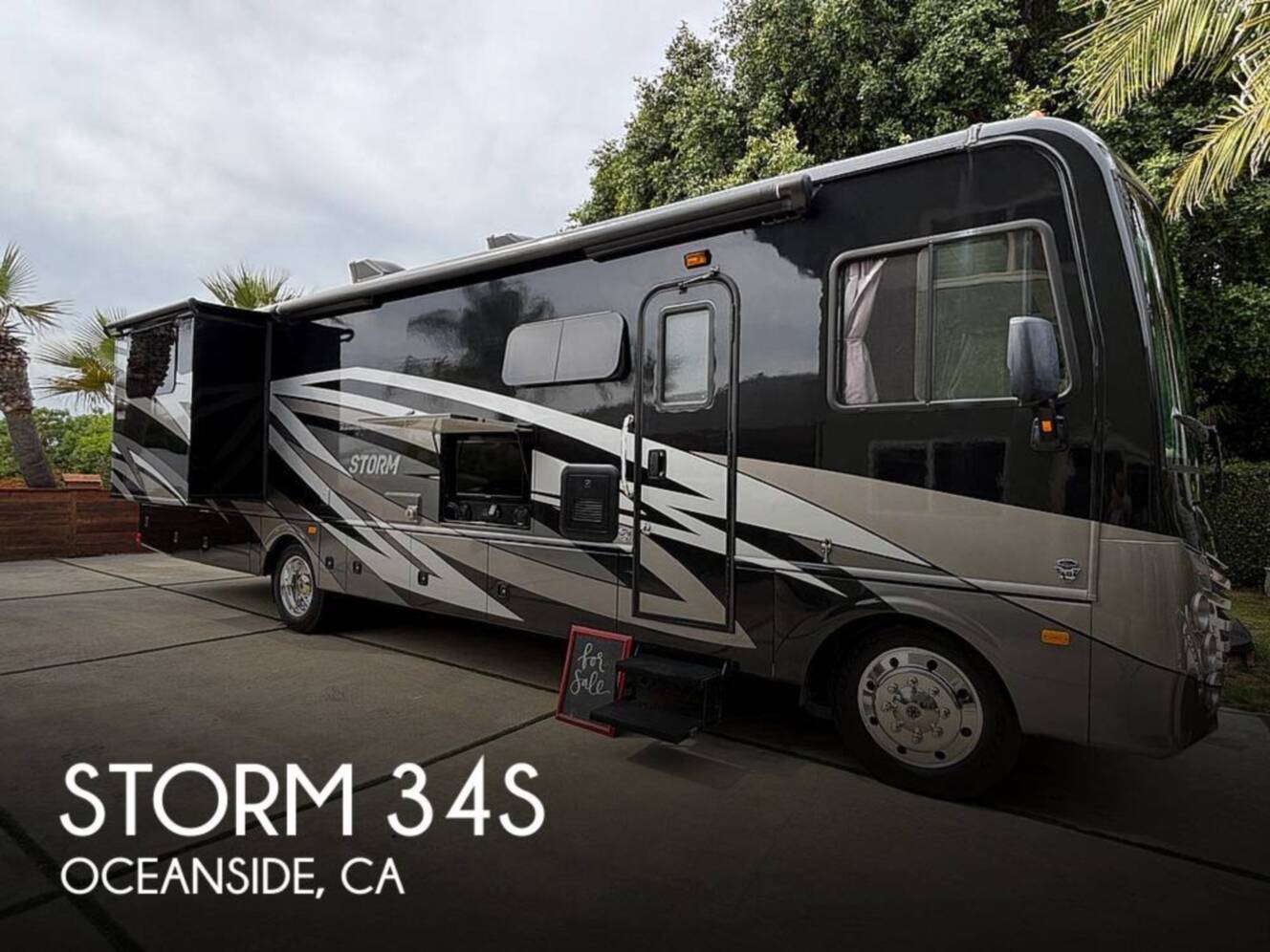 A photo of this 2018 Fleetwood Storm 34S