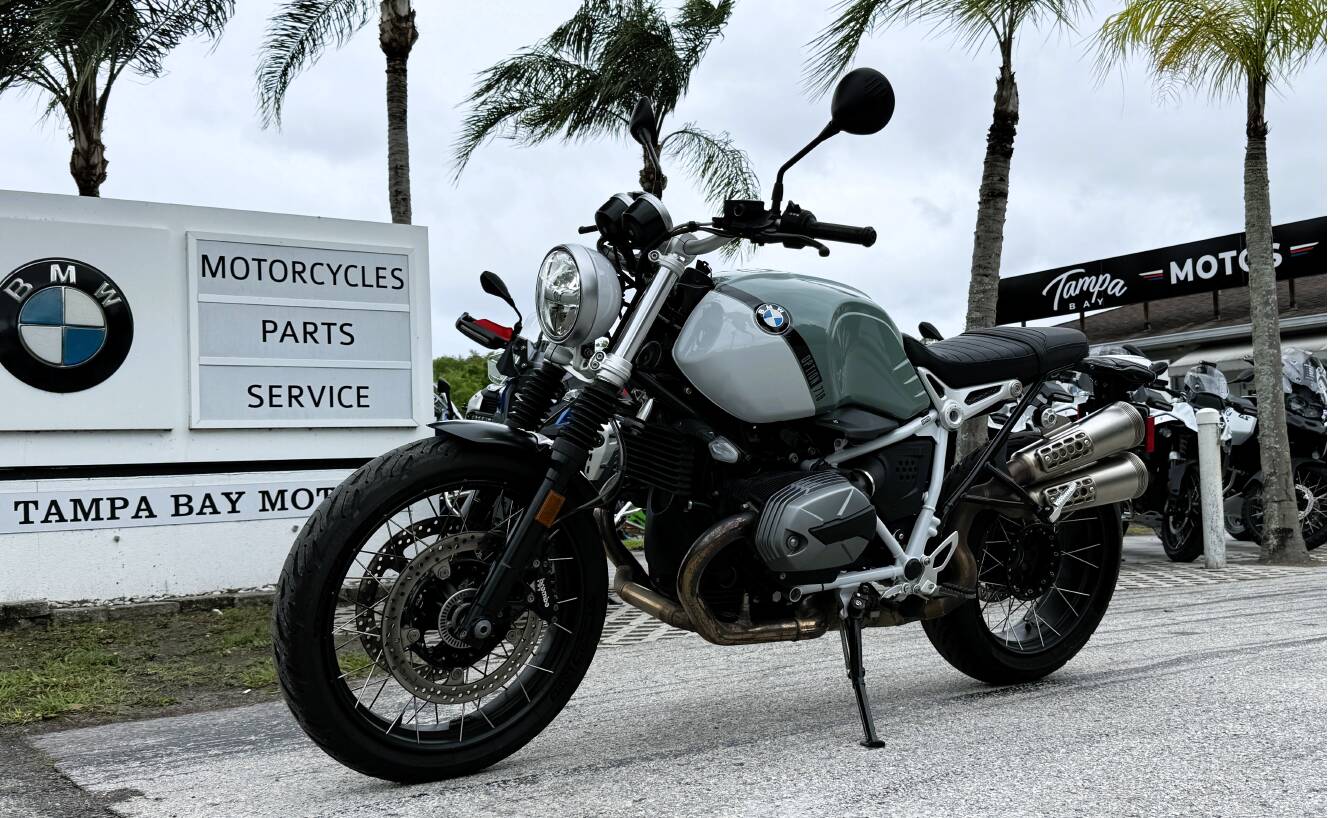 A photo of this 2023 BMW R NINET SCRAMBLER