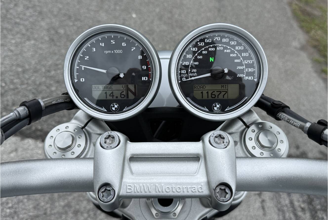 A photo of this 2023 BMW R NINET SCRAMBLER