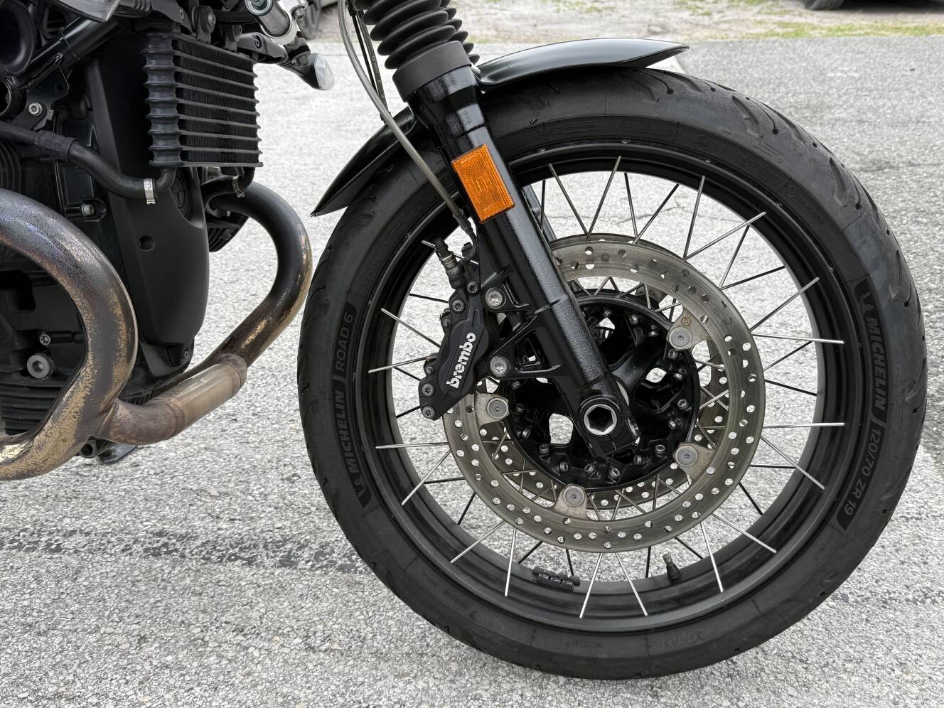 A photo of this 2023 BMW R NINET SCRAMBLER