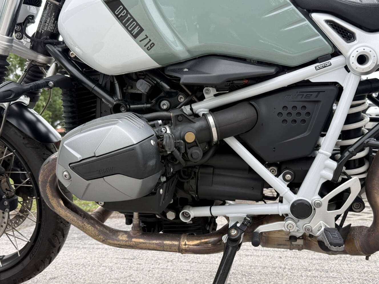 A photo of this 2023 BMW R NINET SCRAMBLER