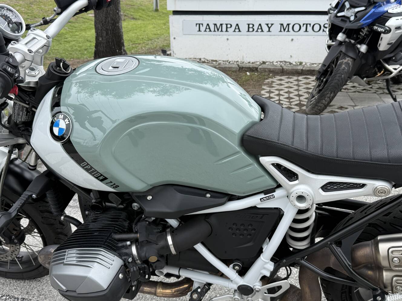 A photo of this 2023 BMW R NINET SCRAMBLER