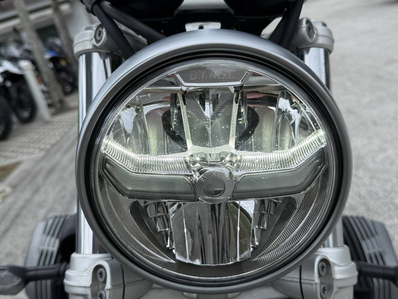 A photo of this 2023 BMW R NINET SCRAMBLER