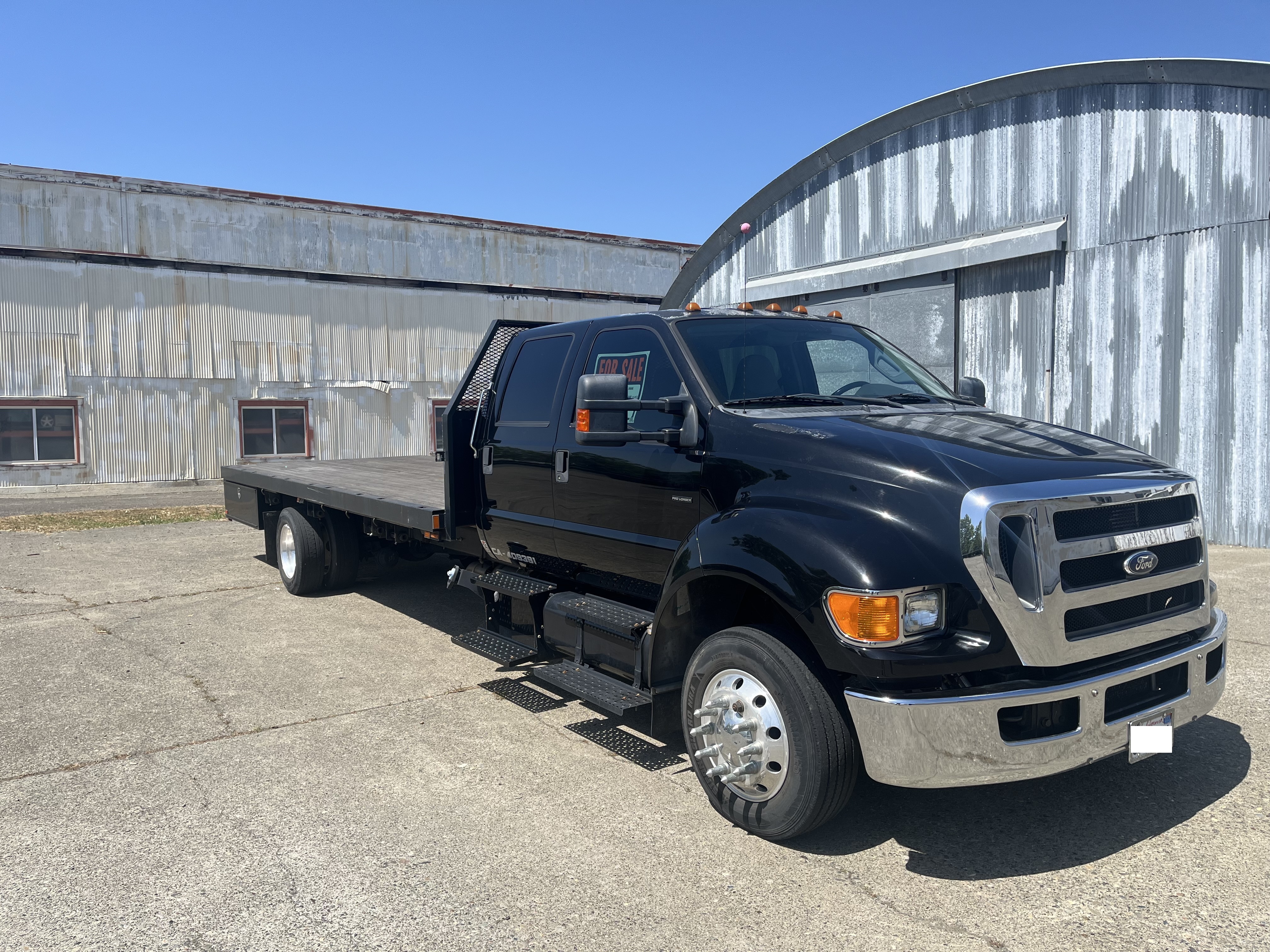 2011 FORD F650 SD DIESEL STRAIGHT FRAME SD DIESEL STRAIGHT FRAME in Vallejo, CA