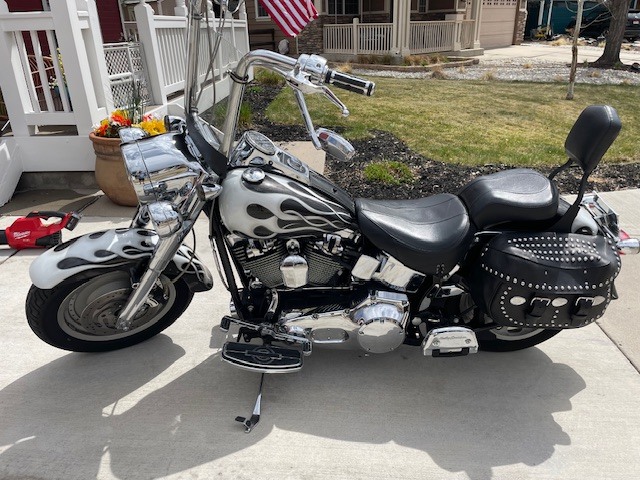 2002 Harley-Davidson FAT BOY FLSTF FLSTF in Castle Rock, CO