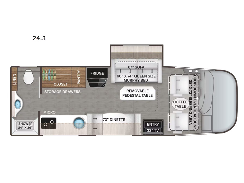 2023 Thor Motor Coach Axis 24.3 in butte MT