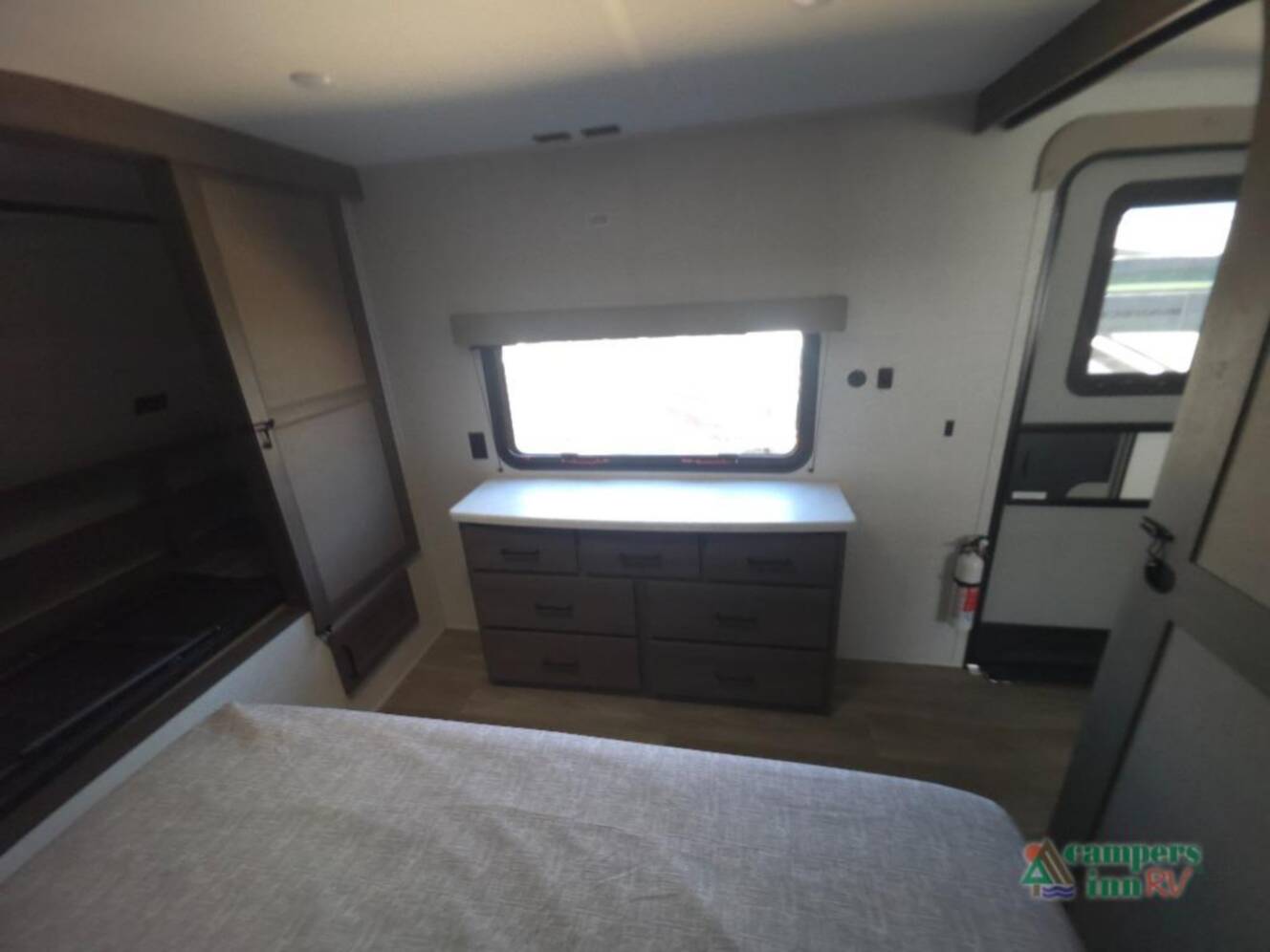 A photo of this 2025 Grand Design Transcend Xplor 335BHT