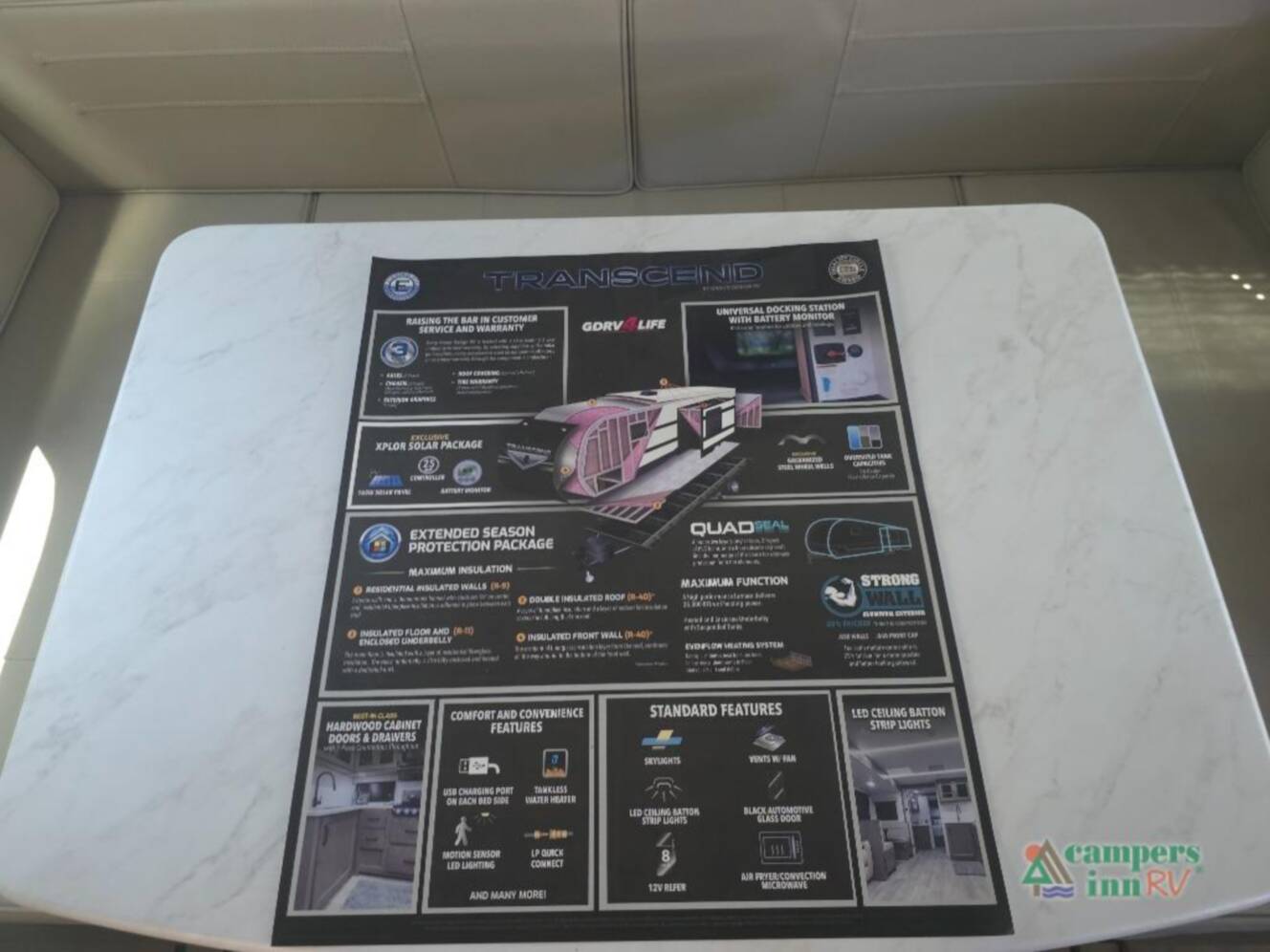 A photo of this 2025 Grand Design Transcend Xplor 335BHT