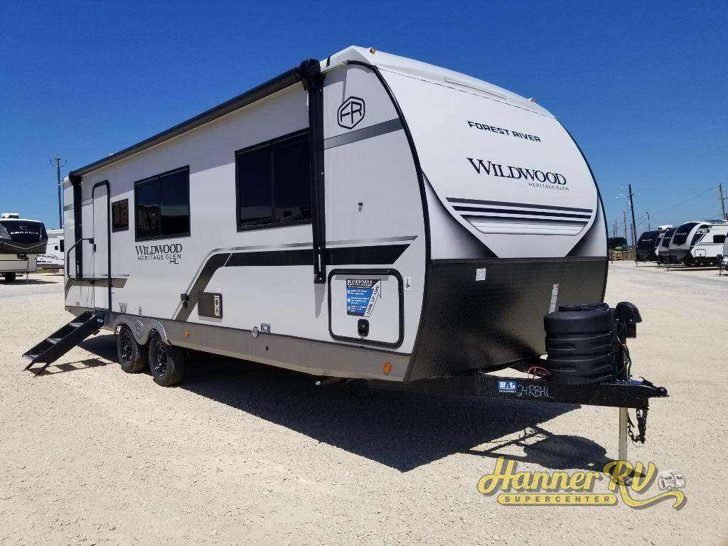 2026 Forest River Rv Wildwood Heritage Glen Hyper-Lyte 24RBHL in baird TX