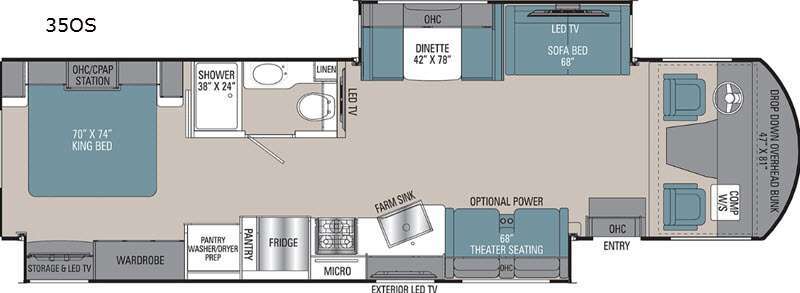 2021 Coachmen Rv Mirada 35OS in lake elsinore CA