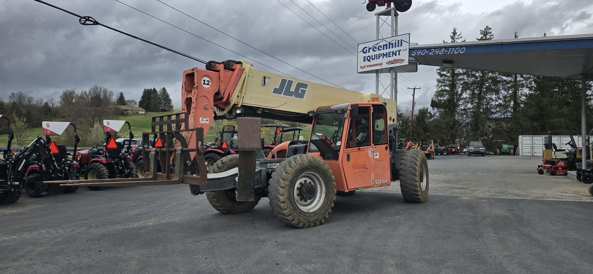 2008 JLG G12-55A in Staunton, VA