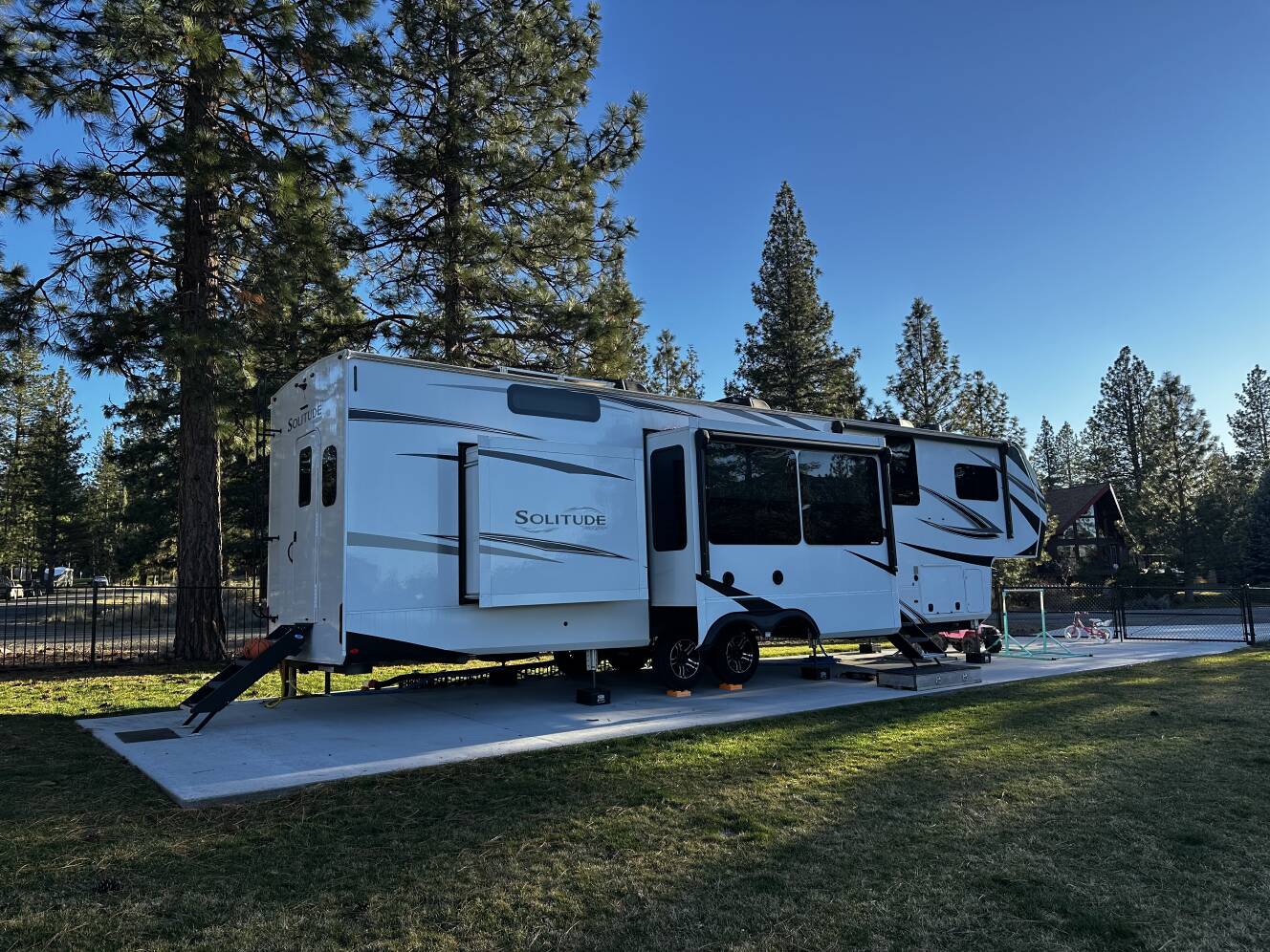 A photo of this 2023 Grand Design SOLITUDE 391DL/391DL-R